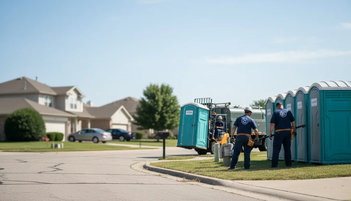 Porta Potty Rental in Toyah, TX near me